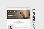 Yoga & Wellness Wix Studio Website, a Wix Template by Kitteeh (Thumbnail 2 of 10)