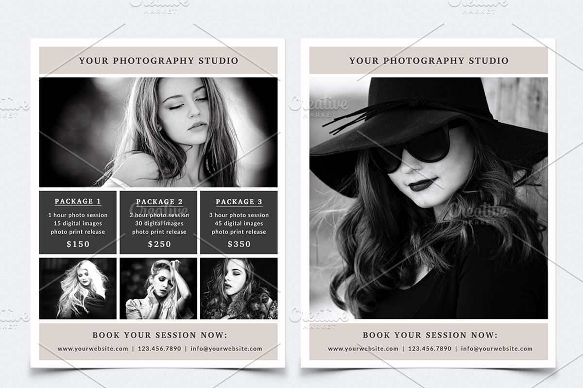 Photography Flyer Template, a Flyer Template by NM-Design-Studio (Photo 3 of 5)
