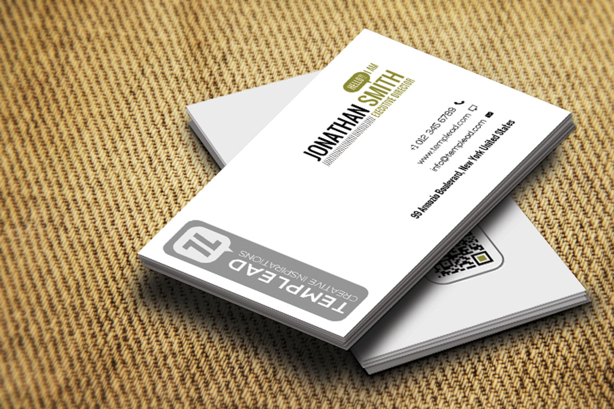 Corporate Business Card SE0330, a Card Template by annozio (Photo 2 of 3)