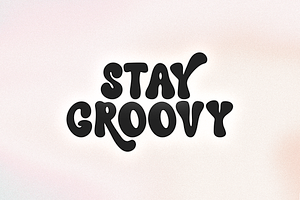 With Love Groovy Retro Font