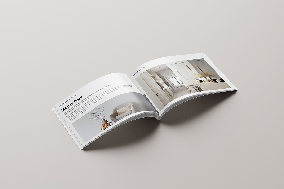 Interior Magazine Template, a Brochure Template by GoldenGrid Studio (Photo 7 of 8)