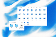 SKY BLUR - Airbrush Texture Pack, a Texture Graphic by Ann Creative (Thumbnail 9 of 11)