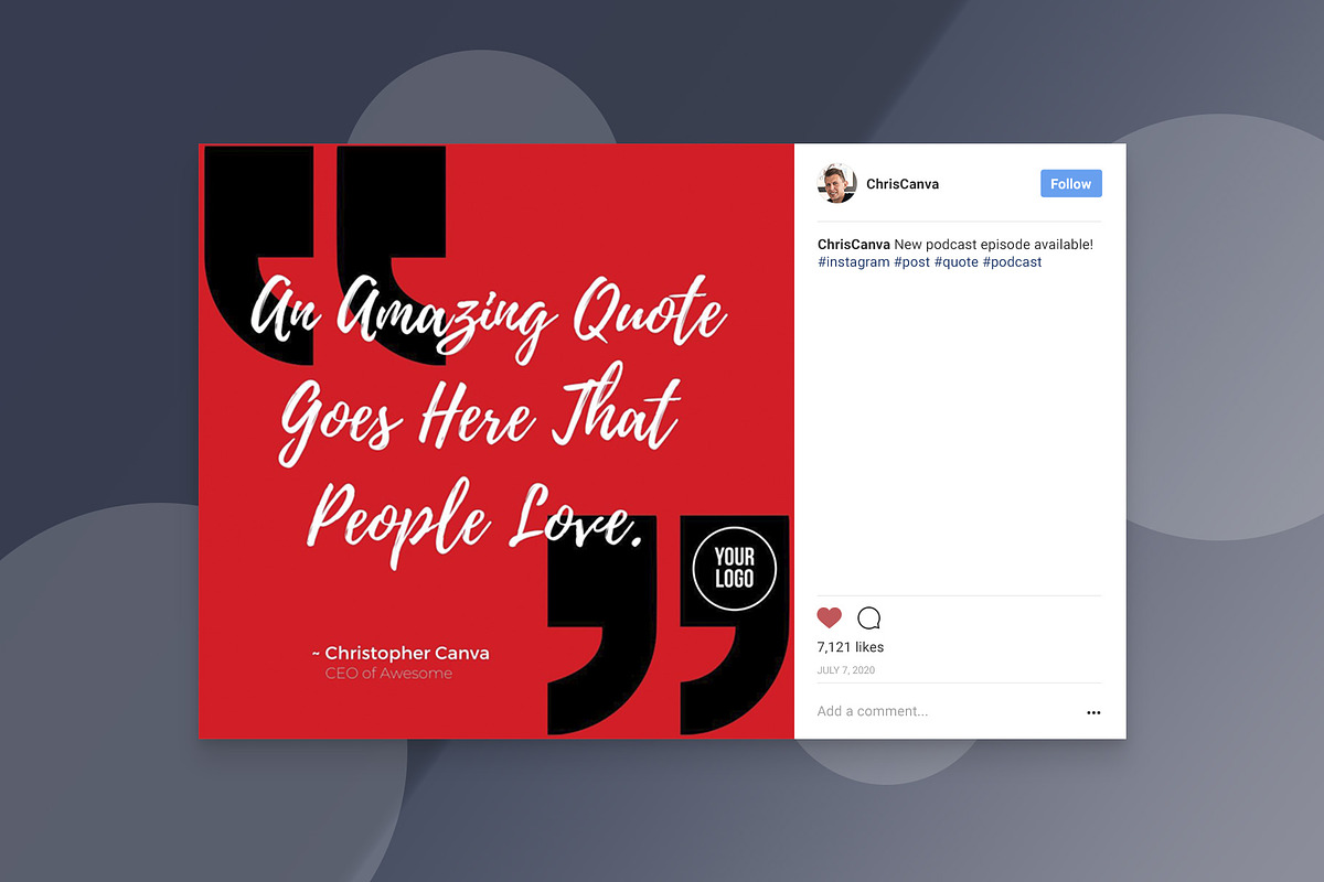 Canva Instagram Post Business kit, a Social Media Template by Mike Brennan Art & Design (Photo 4 of 4)