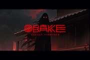 Obake Typeface, a Font by Tugcu Design Co. (Thumbnail 1 of 4)