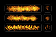 Dynamic Fire Photoshop Brushes, a Brush Add-On by Mohamed Saber (Thumbnail 5 of 7)