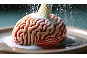 A surreal image of a human brain, an Arts & Entertainment Photo by Igor Tichonow