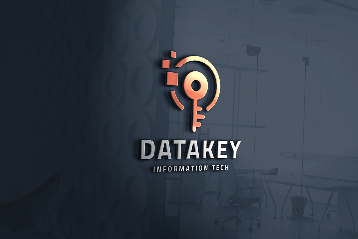Digital Data Key Logo, a Branding & Logo Template by Design_Planet (Photo 2 of 3)