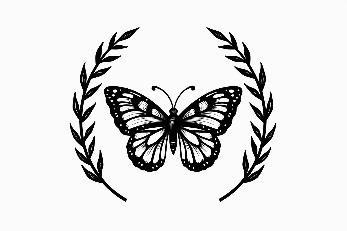 Nature Butterfly Vector Art, an Illustration by balal (Photo 4 of 9)