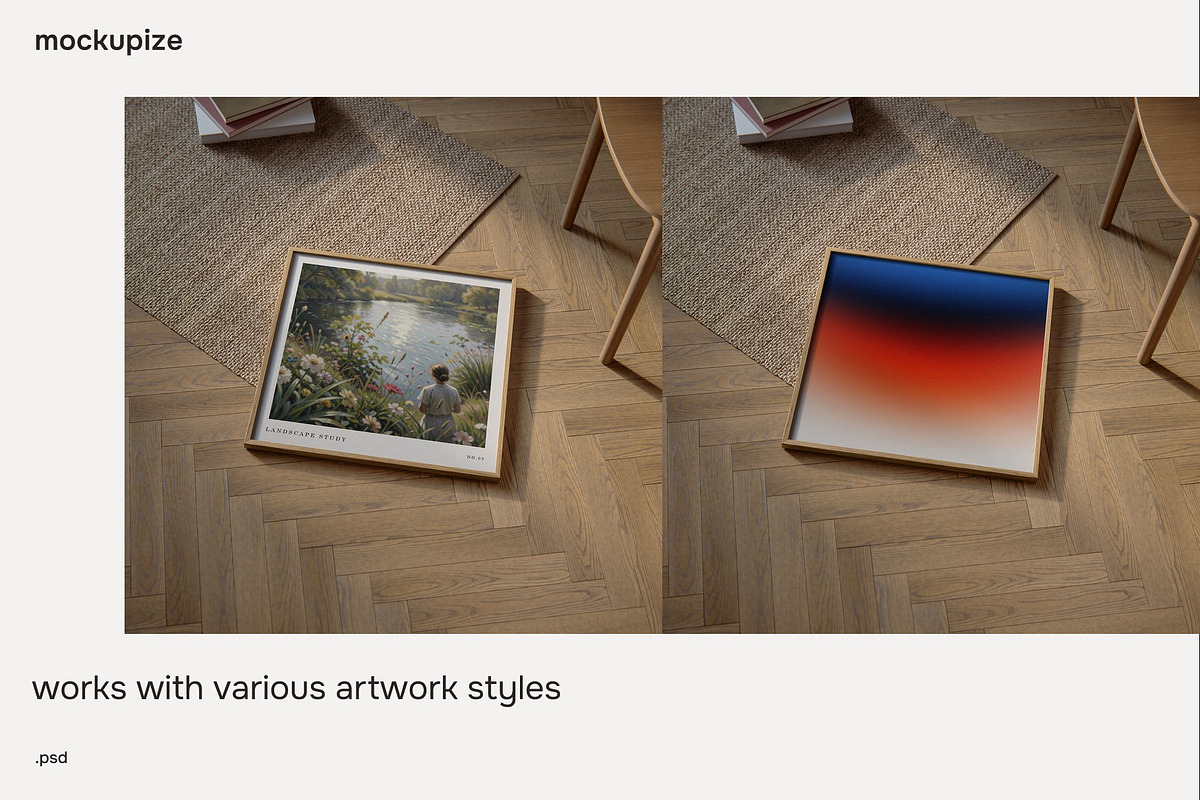 Square Flat Lay Frame Mockup, a Household Mockup by mockupize (Photo 6 of 7)