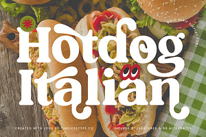 Hotdog Italian Bold Serif Display