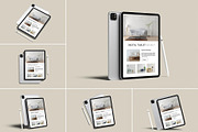 Tablet Pro Mockup, an iPad Mockup by Hubzway (Thumbnail 1 of 9)