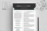 Modern Resume Template Lubis, a Resume Template by AdeevaResume (Thumbnail 3 of 4)