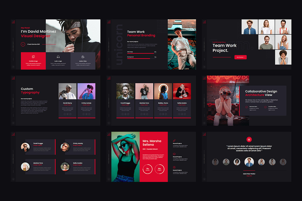 NOAH Presentation Template Design, a Presentation Template by Rocketstill (Photo 6 of 18)