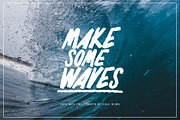 Costa Maya - Tropical Brush Font, a Script Font by Visual Blends (Thumbnail 4 of 6)