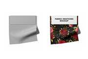 Fabric Swatches Mockup, a Product Mockup by Designbuys (Thumbnail 2 of 3)