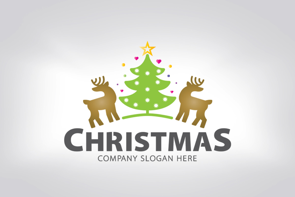 Merry Christmas Tree Logo, a Branding & Logo Template by Creative Dezing (Photo 4 of 7)