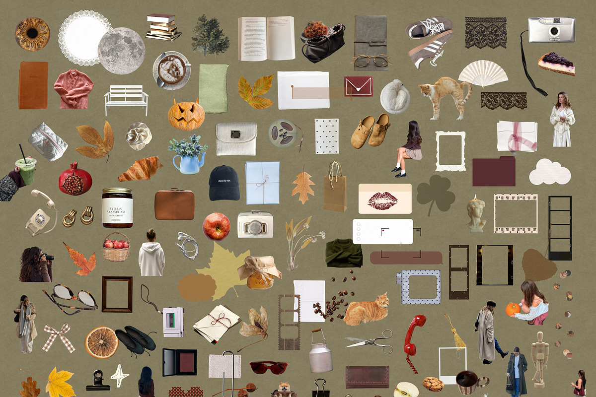 250+ Private Collection Collage Pack, an Object Graphic by Feelsoul (Photo 12 of 12)