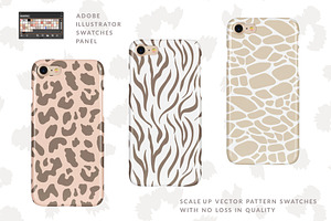 Wild Animal Print Seamless Patterns