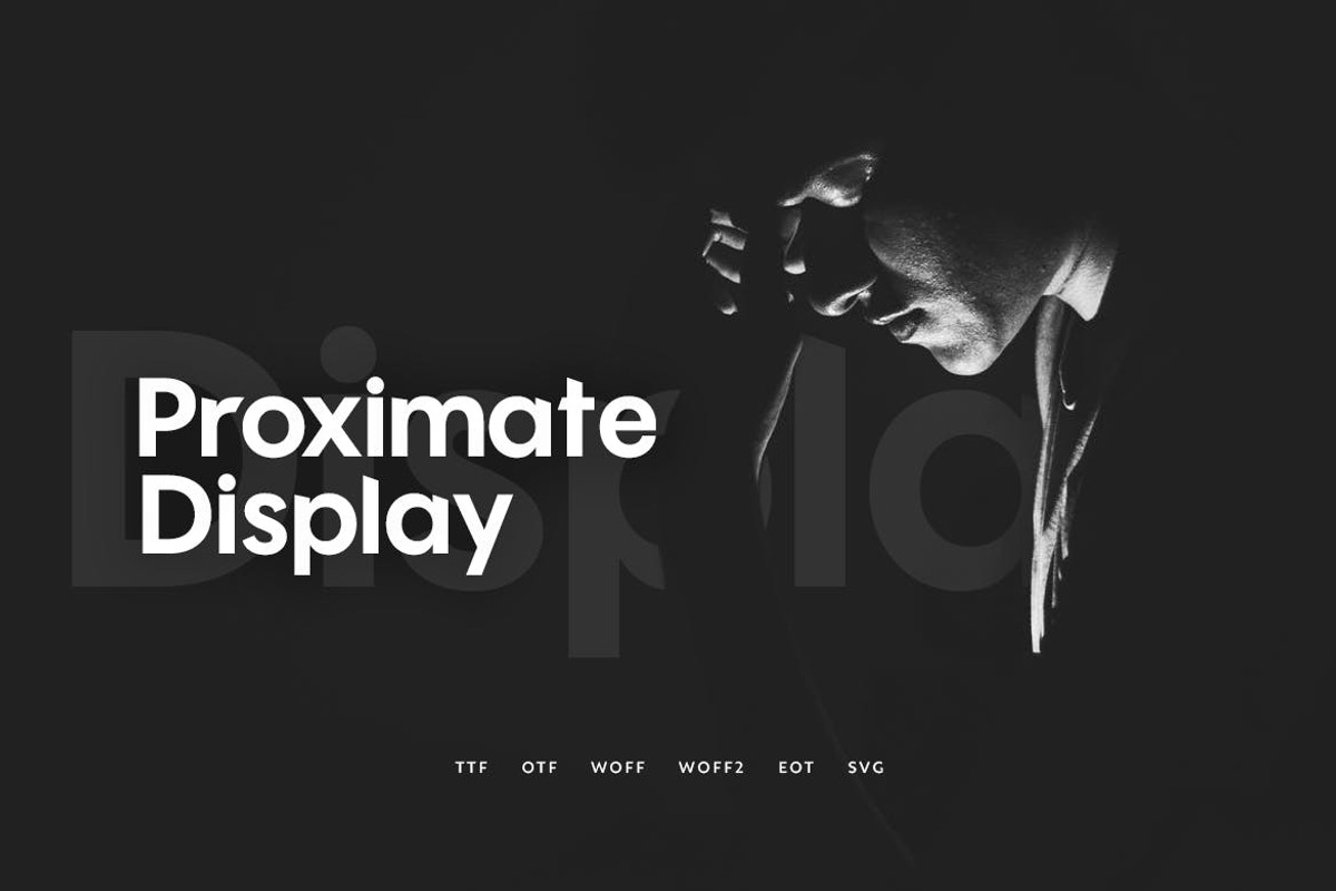 Proximate - Modern Typeface preview 2