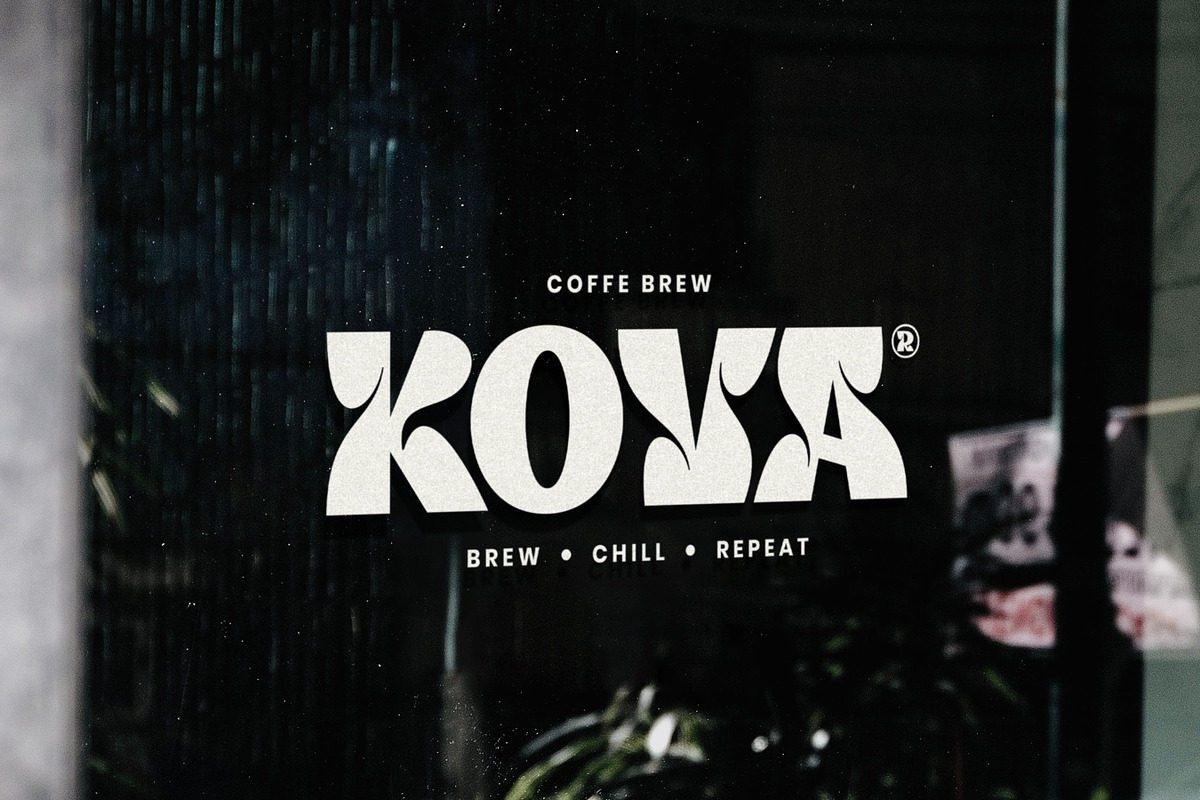 Kova - Playful Display Sans Font, a Font by Flawless And Co (Photo 7 of 10)