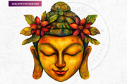 Vibrant Buddha Clipart Set, a Decorative Illustration by ThatsDesignArt (Thumbnail 10 of 10)