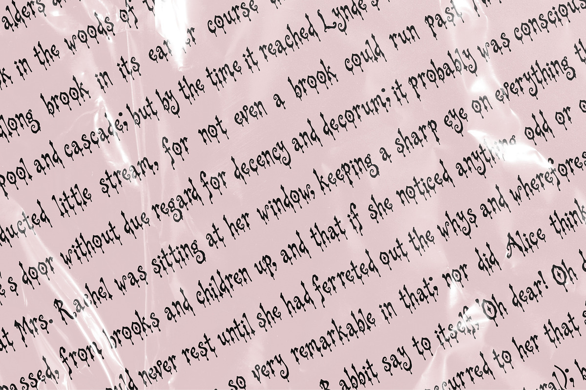 Ruinous Dripping Display Font, a Blackletter Font by The October Creative (Photo 4 of 8)