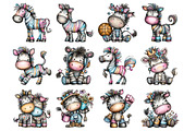 African Zebra Black History Clipart, an Illustration by Design Market (Thumbnail 2 of 3)