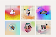 Lo Fi Instagram Posts & Stories, a Social Media Template by TheFisherCreative (Thumbnail 8 of 21)