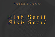 ARCHIBALD: A Classic Slab Serif, a Slab Serif Font by Dene Studios (Thumbnail 2 of 5)