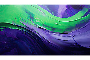 abstract purple green ai generated, an Abstract Photo by pikepicture