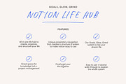 Notion Life Hub Template - Scribbles, a Templates & Theme by 89 Golden Blvd (Thumbnail 2 of 7)