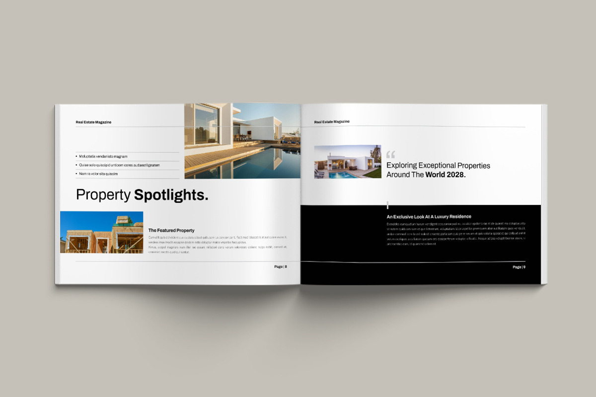Real Estate Landscape Templates, a Brochure Template by Pixelpick (Photo 5 of 10)