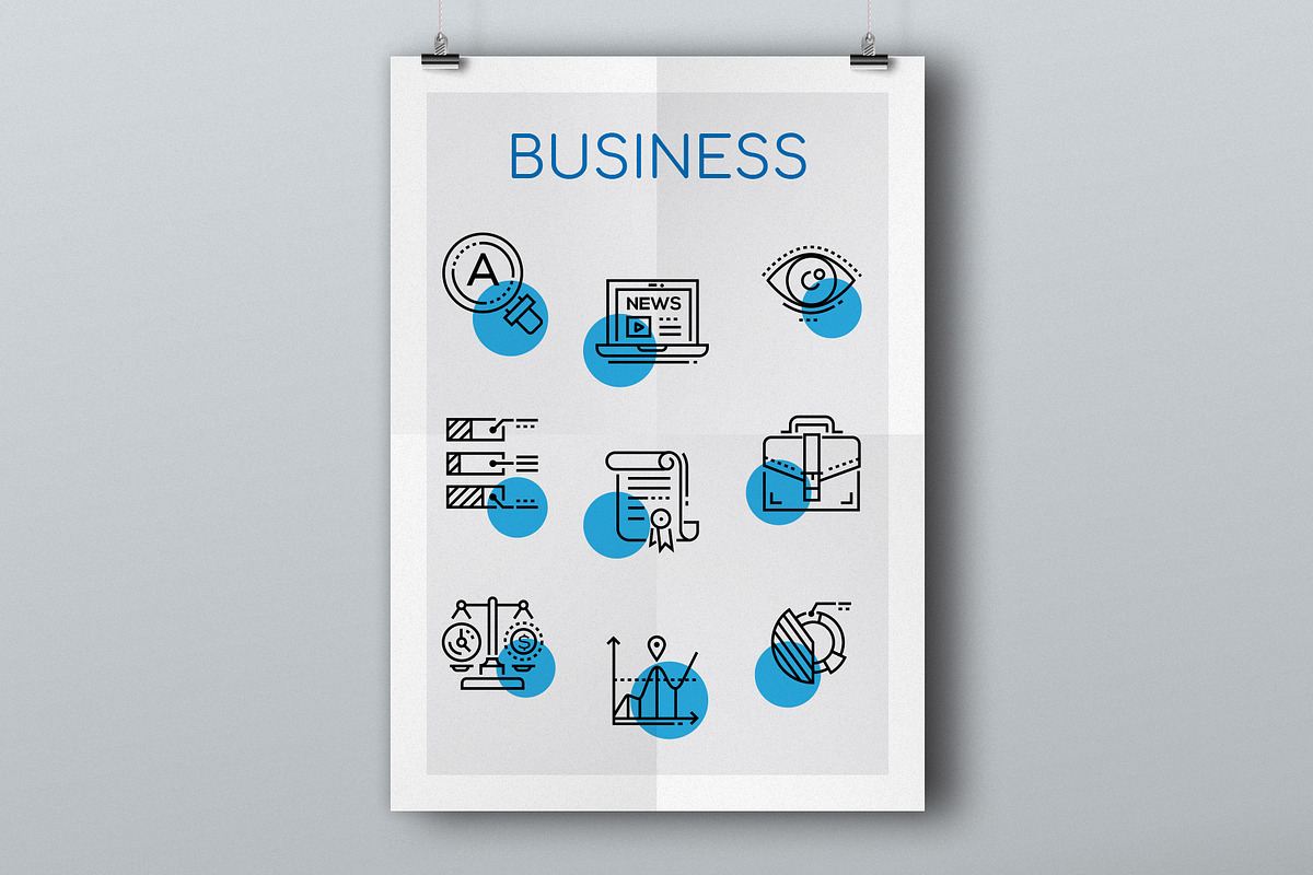 Business Line Icons Collection, an Outline Icon by Boyko Pictures (Photo 7 of 9)