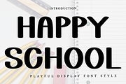 Happy School, a Script Font by FreshTypeINK (Thumbnail 1 of 8)