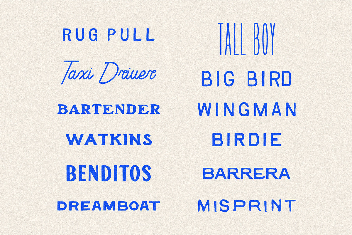 Type Volume One, a Handwritten Font by Taylor Penton (Photo 2 of 5)