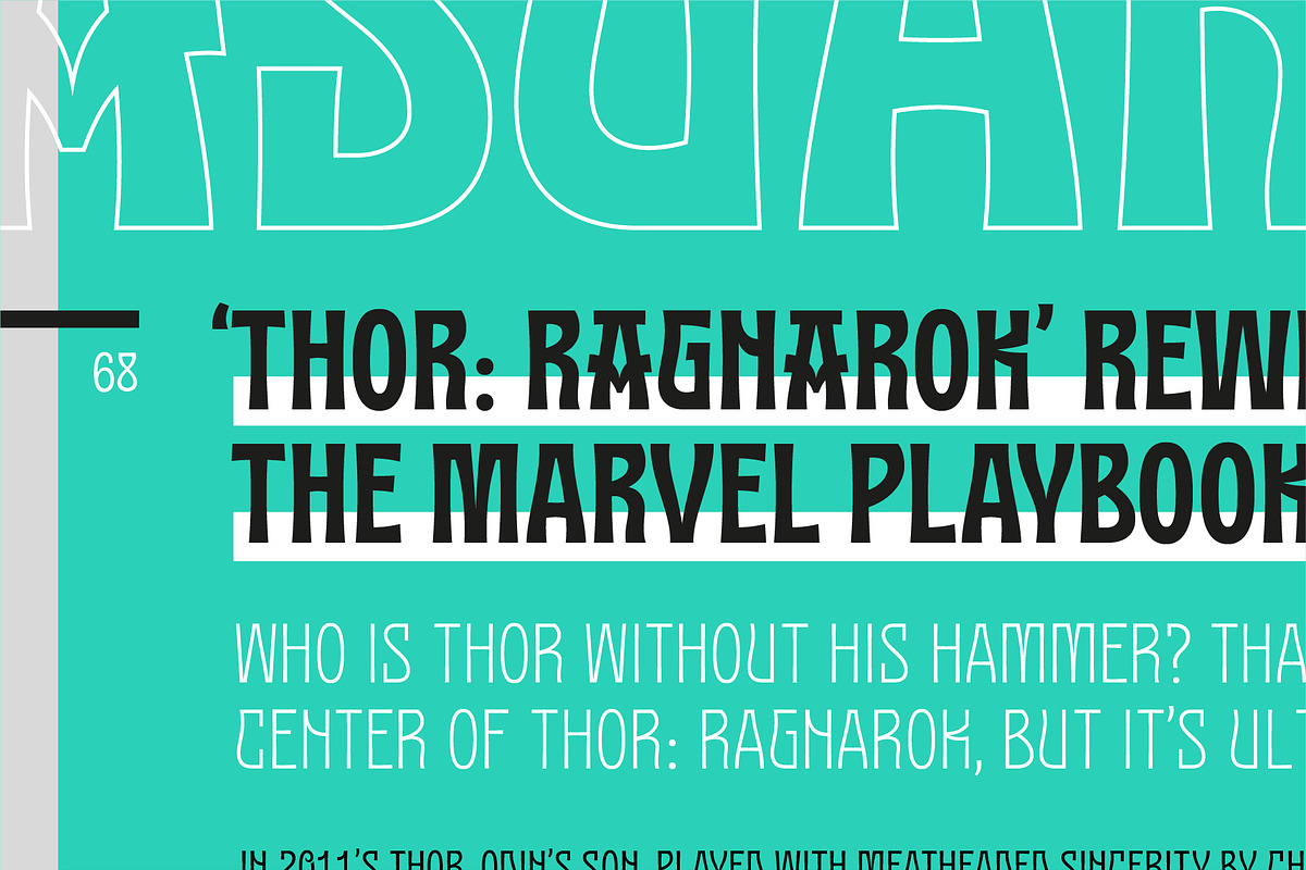Thorben, a Sans Serif Font by Wondermake (Photo 6 of 8)