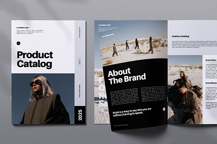 Fashion Product Catalog Magazine, a Magazine Template by Portocraft