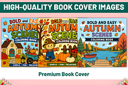 BOLD EASY AUTUMN SCENES COLORING, a Seasonal Illustration by Coco Bloom (Thumbnail 3 of 3)