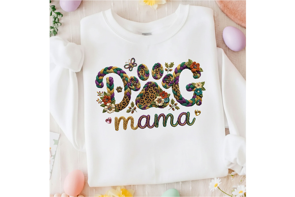Yarn Leopard Dog Mama Png Dog Mom, an Illustration by Designking (Photo 6 of 6)