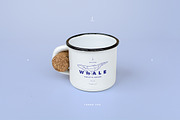 Polygonal Whale Logo Set, a Branding & Logo Template by blauananas (Thumbnail 9 of 9)