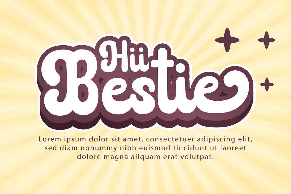 Retro Grunge - Retro Script Font, a Script Font by Densu Creative (Photo 4 of 7)