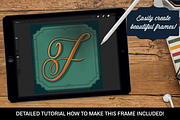 Procreate Shape & Ornament Brushes, a Brush Add-On by iPad Calligraphy (Thumbnail 8 of 12)