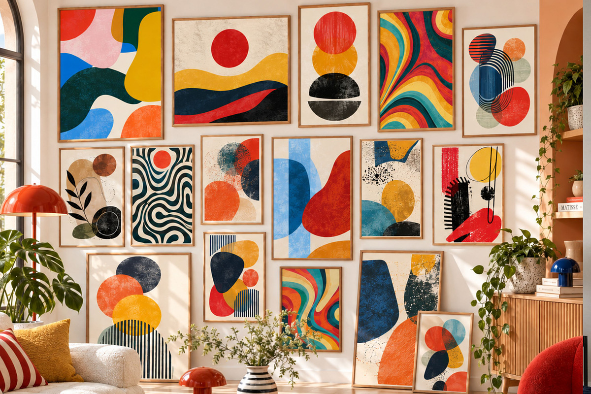 100+ Abstract Wall Art Prints, a Decorative Illustration by Selenique Studio (Photo 3 of 13)