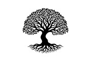 Tree Silhouette Vector Bundle, an Illustration by musafir_fashion (Thumbnail 23 of 51)