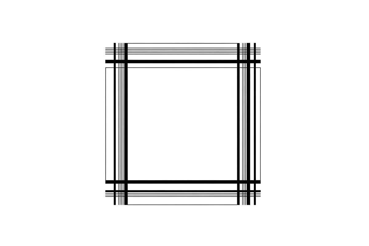 Modern Square Frame SVG Bundle, an Illustration by Creativeshirt (Photo 10 of 31)