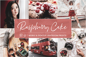 RASPBERRY CAKE LIGHTROOM PRESETS