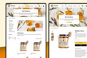 Beekeeper & Honey Webshop Template, a Wix Template by Kitteeh (Thumbnail 12 of 20)