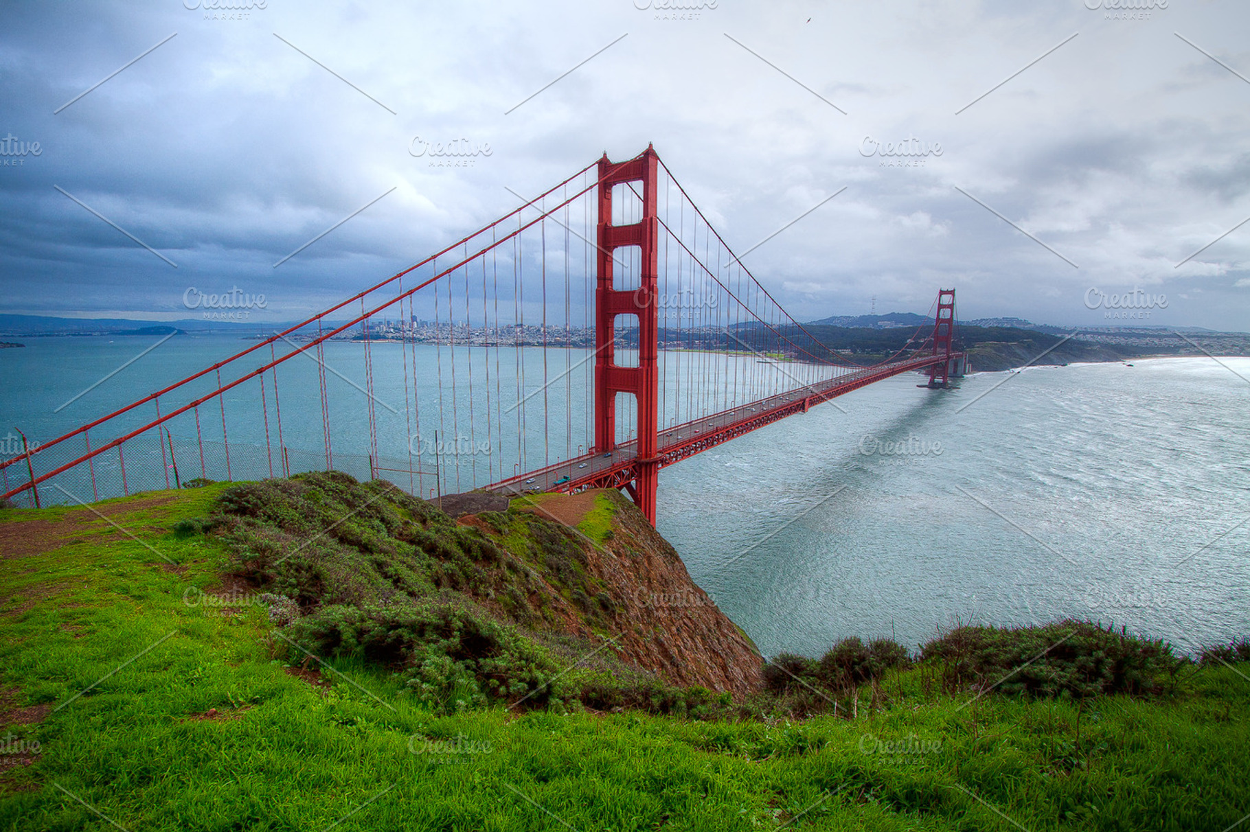 Golden Gate Bridge Stock Photo Containing Golden Gate Bridge And Bridge