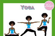 Yoga Teacher Portrait Creator, a Person Illustration by Lauren Lesley Studio (Thumbnail 39 of 43)