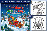 Christmas: Bold and Easy Coloring, a Seasonal Illustration by Design Station (Thumbnail 1 of 6)
